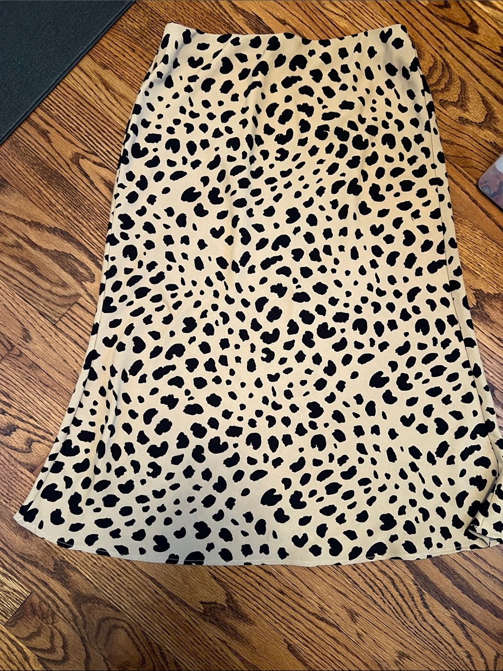 Rachel Zoe Animal Print Midi Skirt